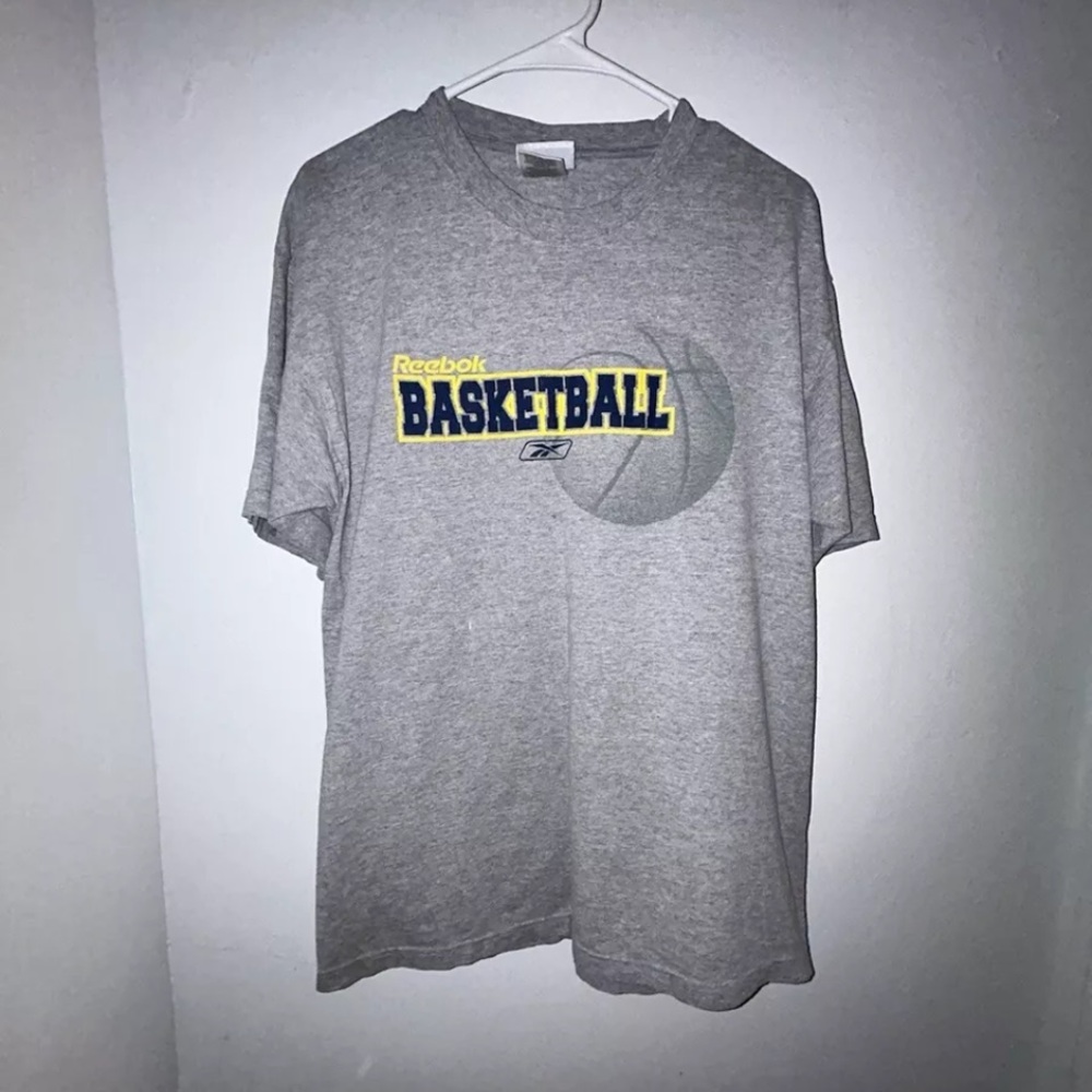 Y2K Reebok Basketball Shirt Size Medium
